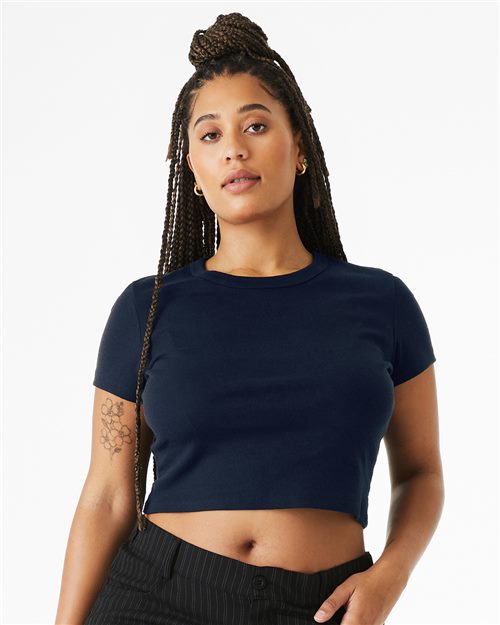 BELLA + CANVAS Women's Micro Rib Baby Tee - BELLA + CANVAS 1010