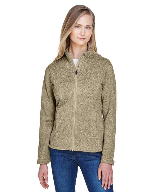 Joe's USA Women's Bristol Full-Zip Sweater Fleece Jacket
