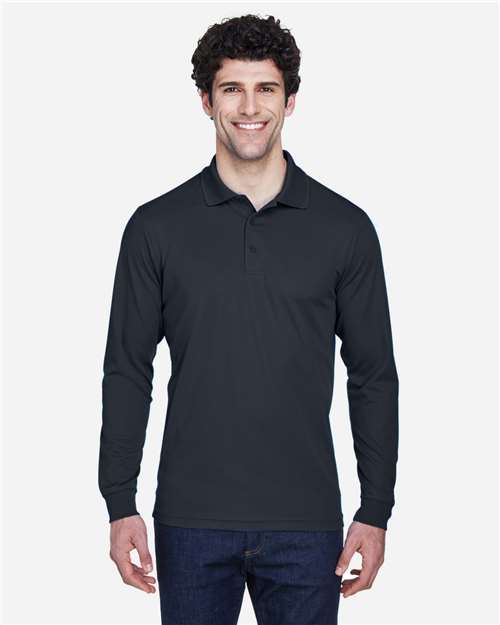 CORE365 Men's Pinnacle Performance Long Sleeve Piqué Polo - CORE365 88192