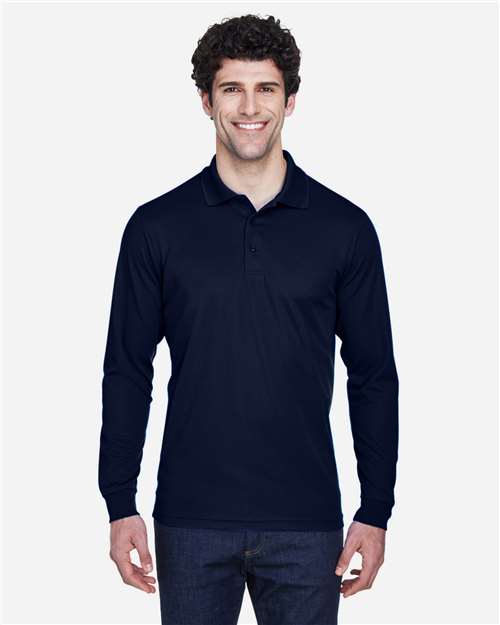 CORE365 Men's Pinnacle Performance Long Sleeve Piqué Polo - CORE365 88192