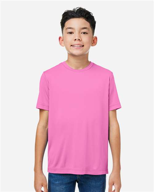 CORE365 Youth Capital Performance T-Shirt - CORE365 CE10Y