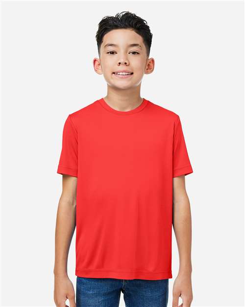 CORE365 Youth Capital Performance T-Shirt - CORE365 CE10Y