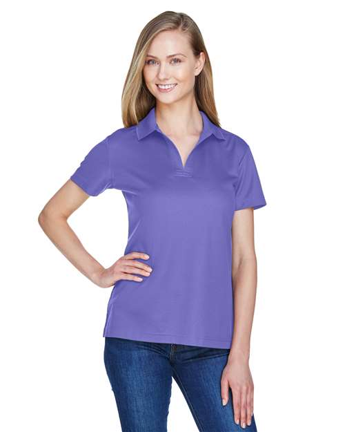 Joe's USA Women's CrownLux Performance® Plaited Polo