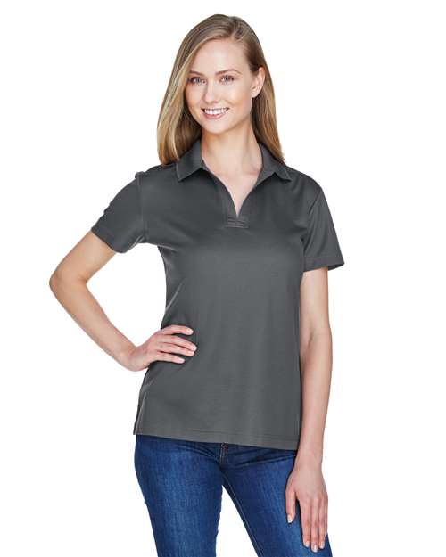 Joe's USA Women's CrownLux Performance® Plaited Polo
