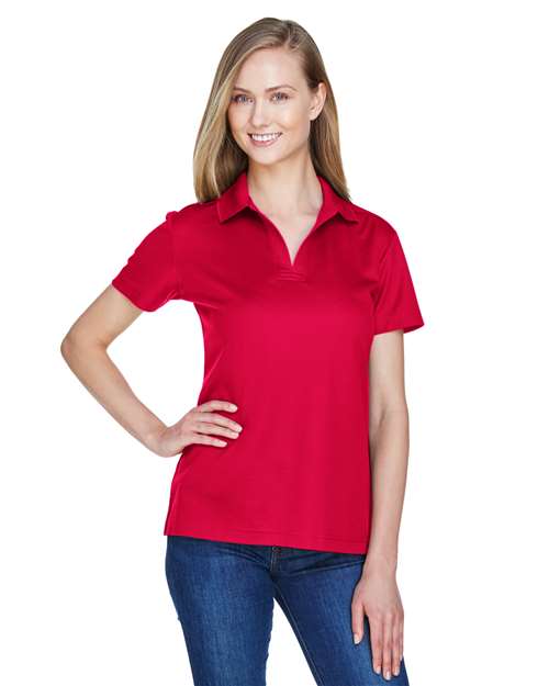 Joe's USA Women's CrownLux Performance® Plaited Polo