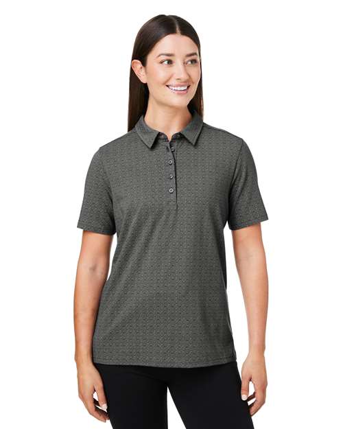 Joe's USA Women's Crownlux Performance® Geo Polo