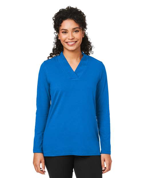 Joe's USA Women's Raleigh Shawl Collar Knit Top