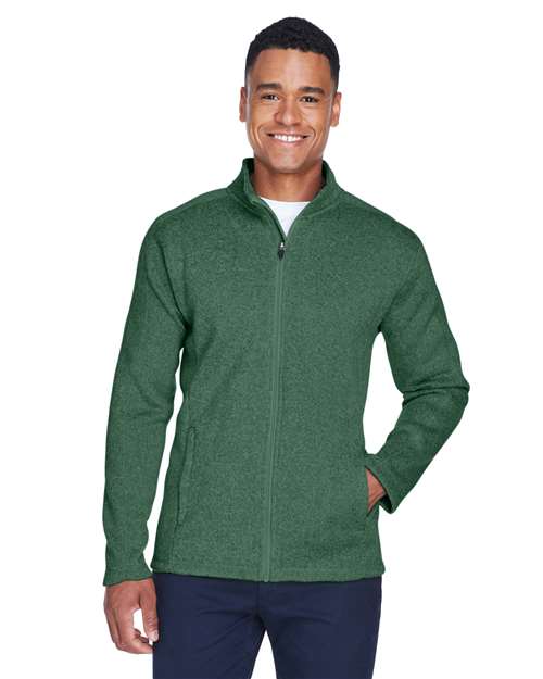 Joe's USA Men's Bristol Full-Zip Sweater Fleece Jacket
