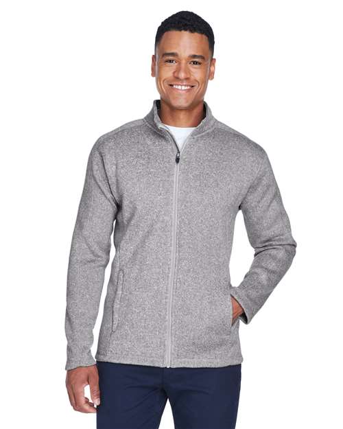Joe's USA Men's Bristol Full-Zip Sweater Fleece Jacket