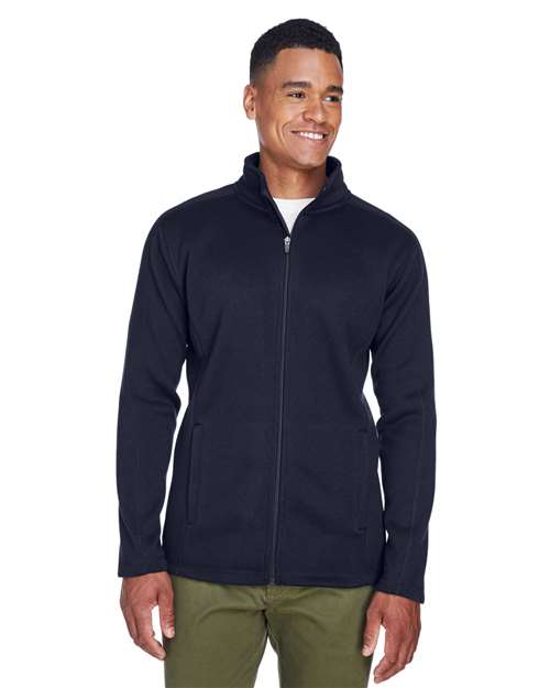 Joe's USA Men's Bristol Full-Zip Sweater Fleece Jacket