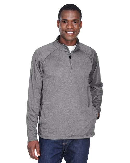 Joe's USA Men's Stretch Tech-Shell® Compass Quarter-Zip Pullover