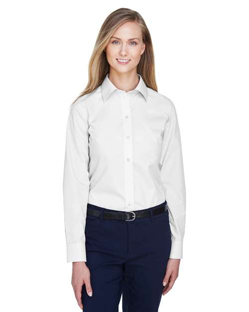 Devon & Jones Women's Crown Collection® Broadcloth Woven Dress Shirt - Devon & Jones 13316