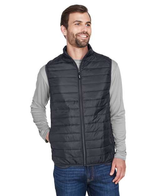 CORE365 Men's Prevail Packable Puffer Vest - CORE365 CE702