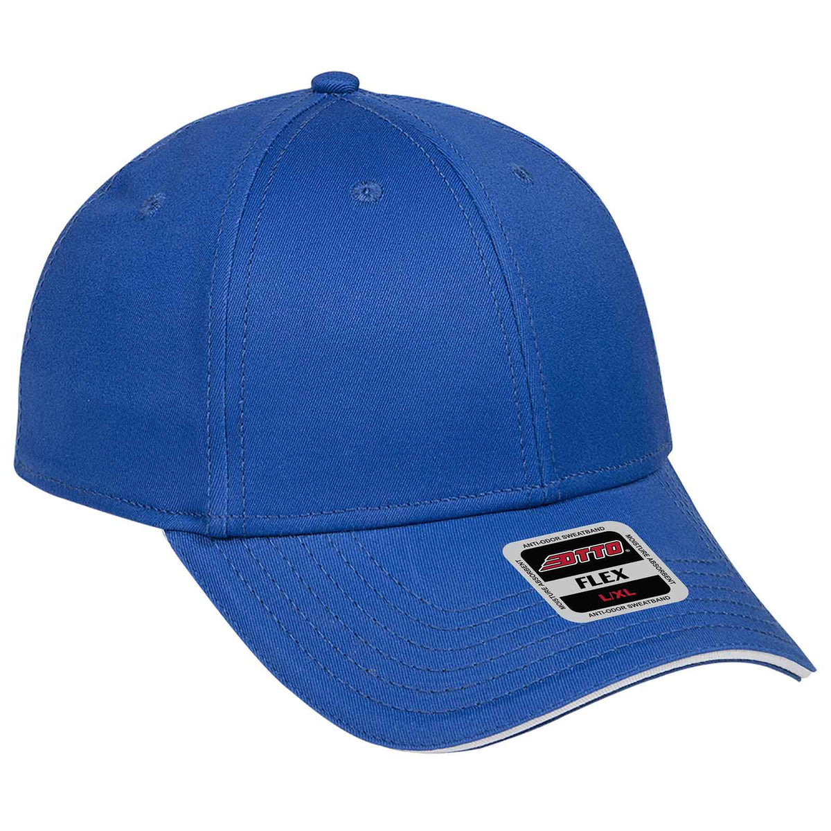 OTTO CAP® OTTO FLEX® Fitted 6 Panel Low Profile Baseball Cap OTTO 12-1163
