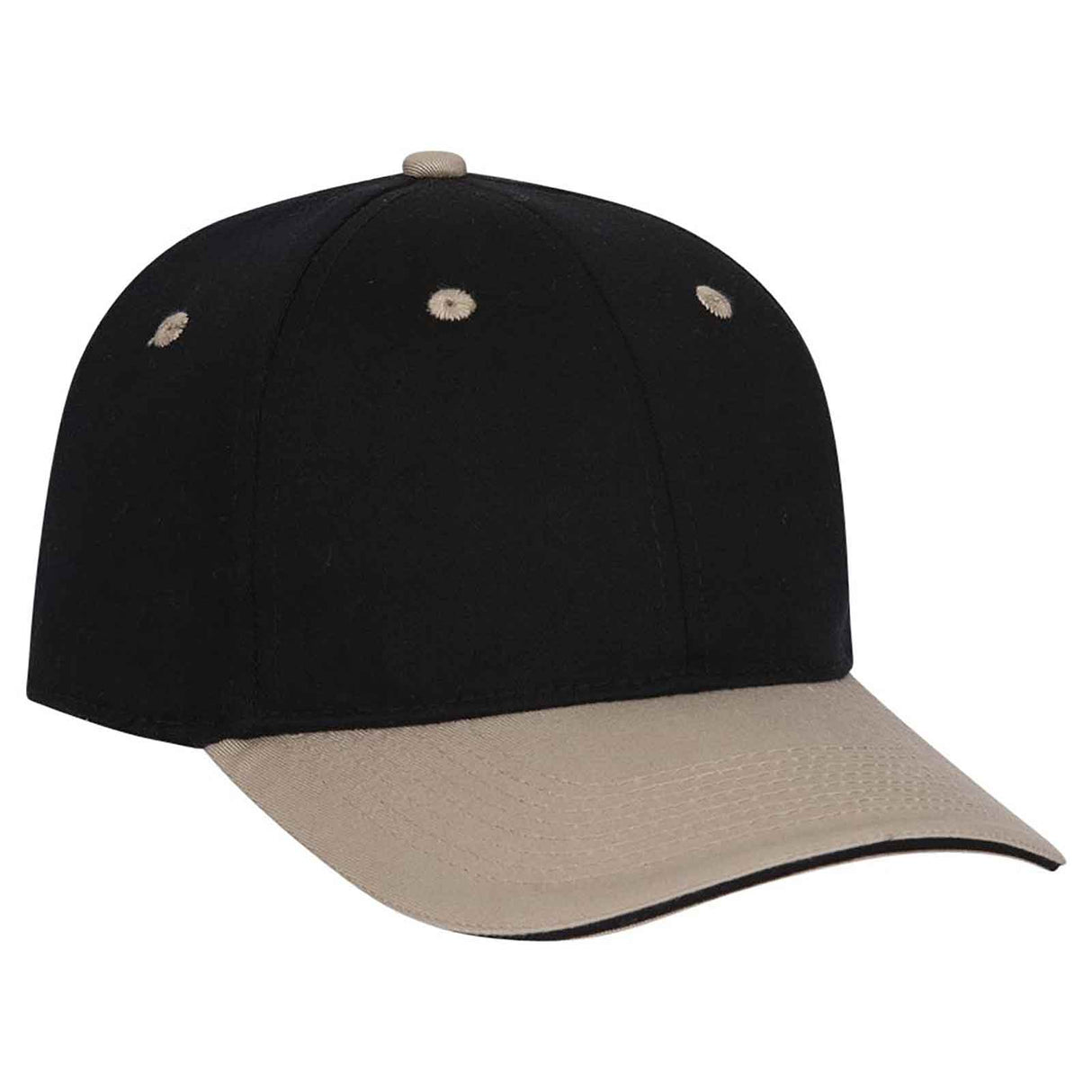 OTTO CAP® OTTO FLEX® Fitted 6 Panel Low Profile Baseball Cap OTTO 12-267