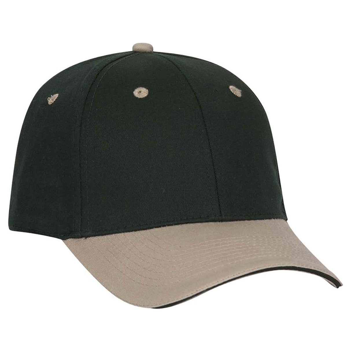OTTO CAP® OTTO FLEX® Fitted 6 Panel Low Profile Baseball Cap OTTO 12-267