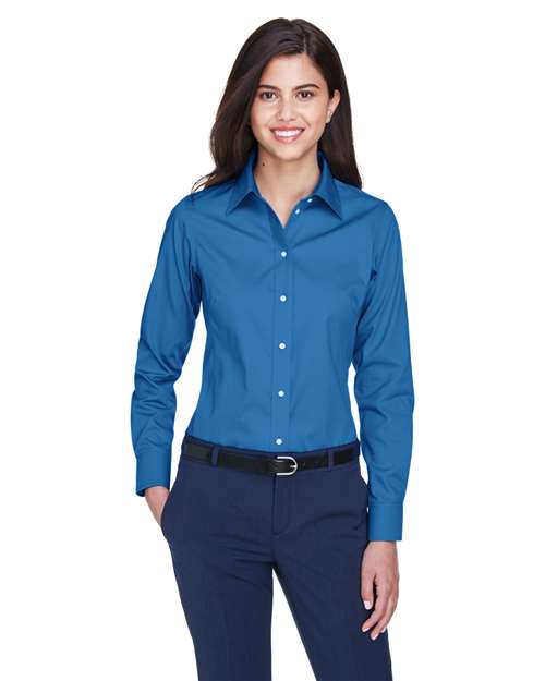 Devon & Jones Women's Crown Collection® Oxford Woven Dress Shirt - Devon & Jones 13404