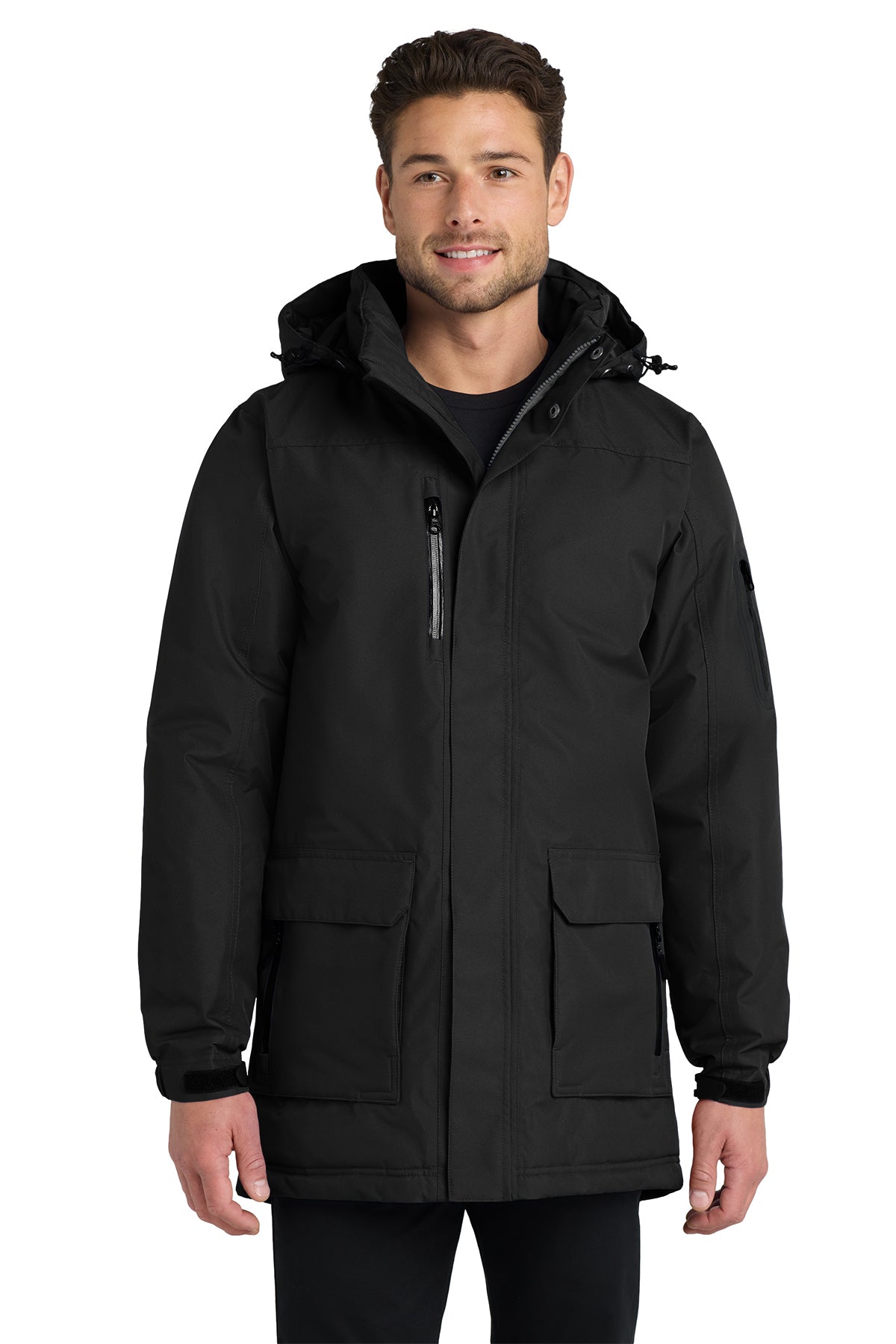 Heavyweight Waterproof Zippered Parka