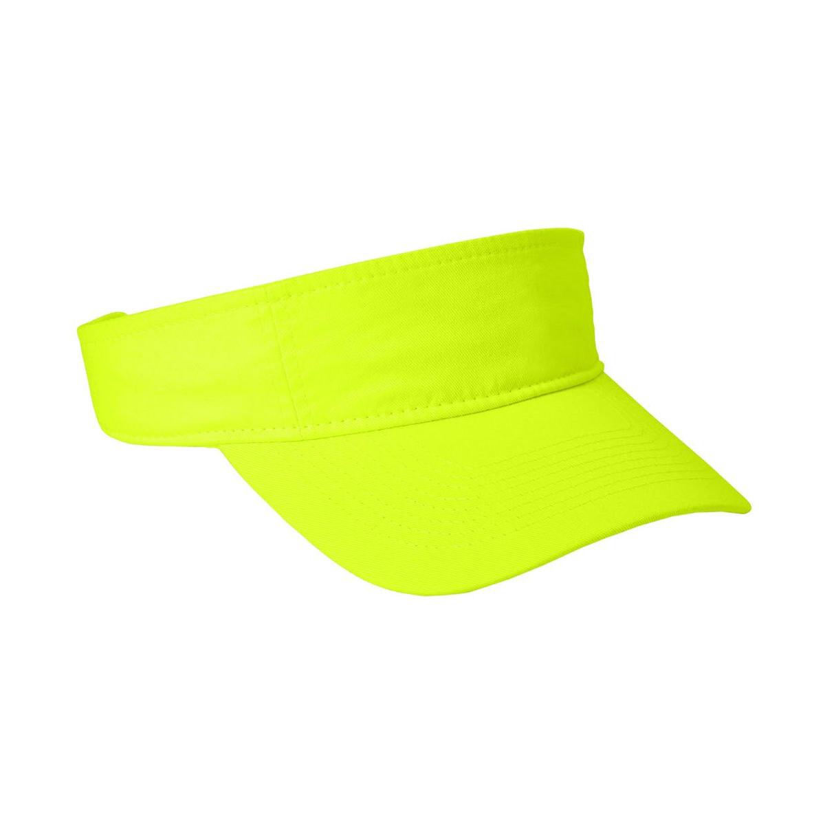 Fashion Visor. Accessories Joe's USA Neon Yellow