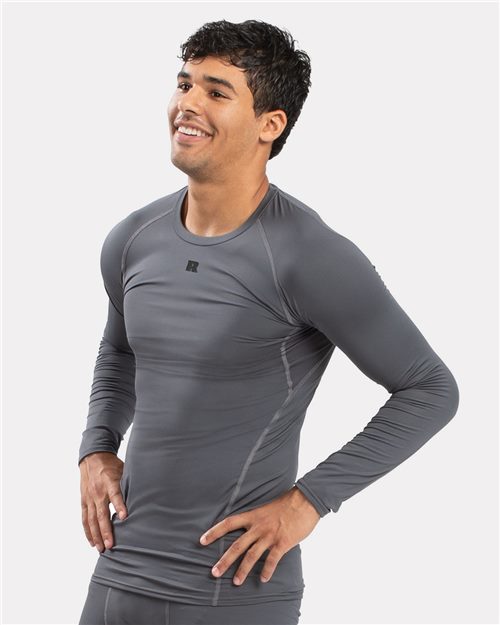 Russell Athletic Unisex CoolCore® Long Sleeve Compression Shirt - Russell Athletic R20CPM