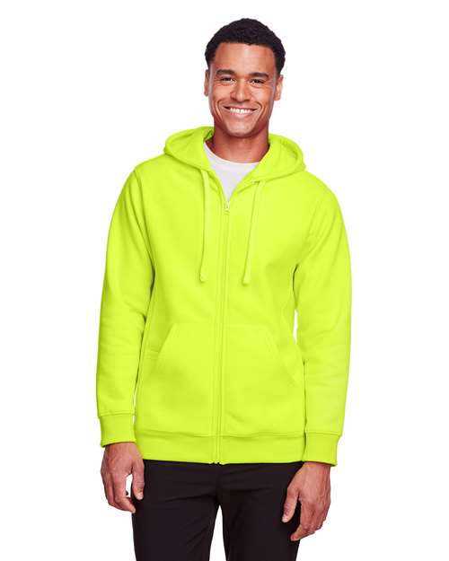 Team 365 Unisex Zone HydroSport™ Heavyweight Full-Zip Hooded Sweatshirt - Team 365 TT95