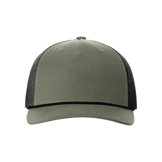Richardson Five-Panel Trucker with Rope Cap - Richardson 112FPR Richardson