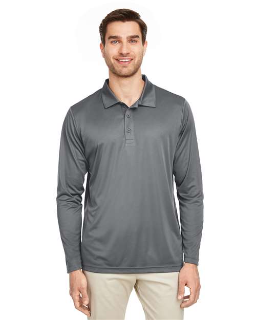 Team 365 Men's Zone Performance Long Sleeve Polo - Team 365 TT51L