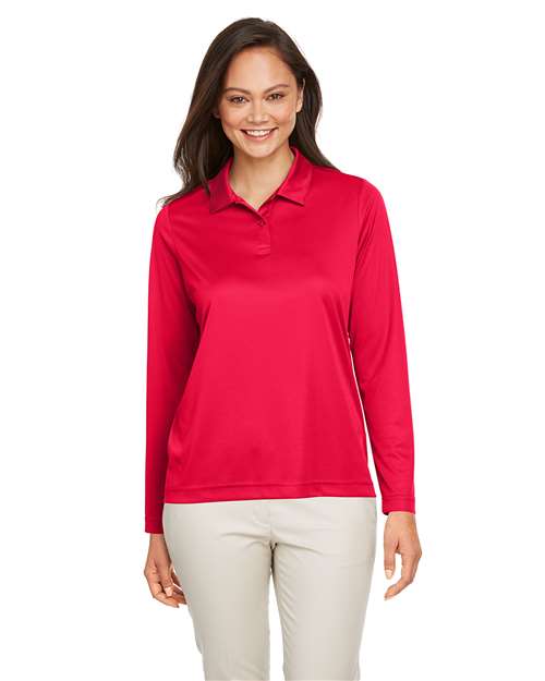 Team 365 Women's Zone Performance Long Sleeve Polo - Team 365 TT51LW