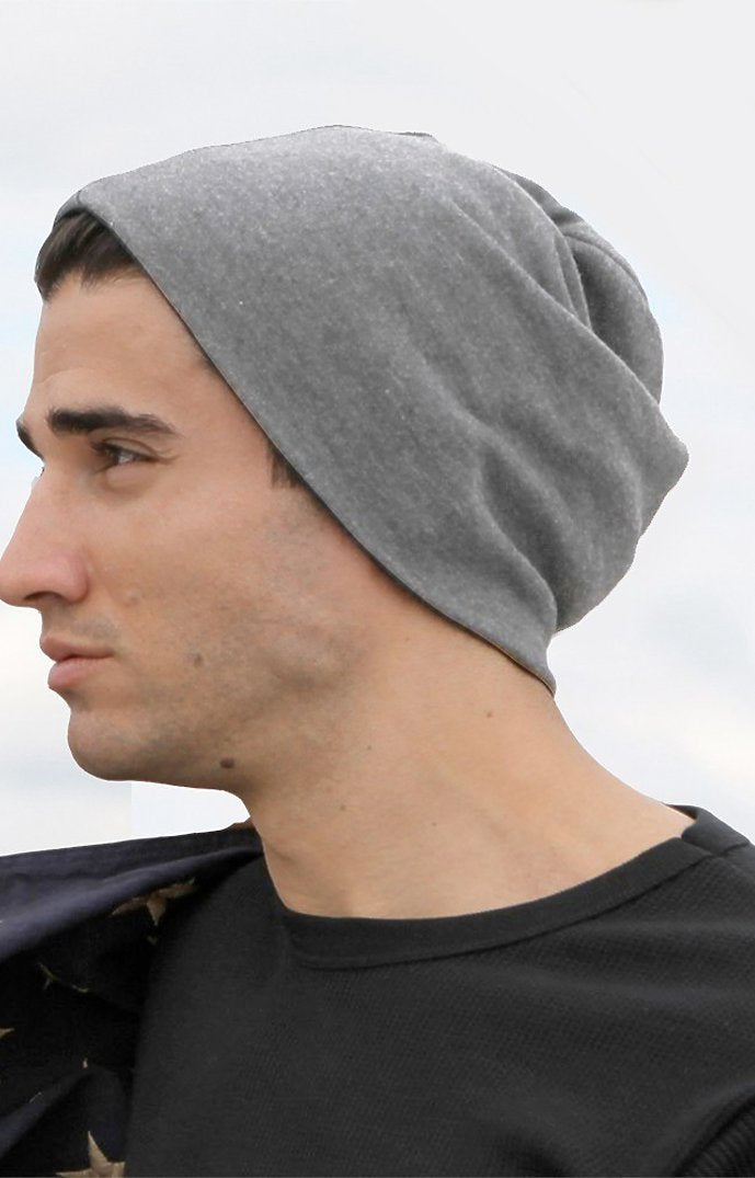 Royal Apparel 12250 Unisex eco Triblend Beanie - Eco Tri Grey