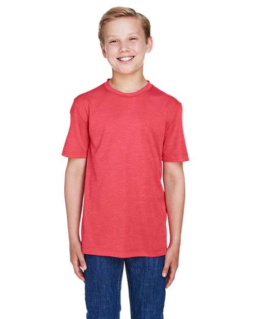 Team 365 Youth Sonic Heather Performance T-Shirt - Team 365 TT11HY