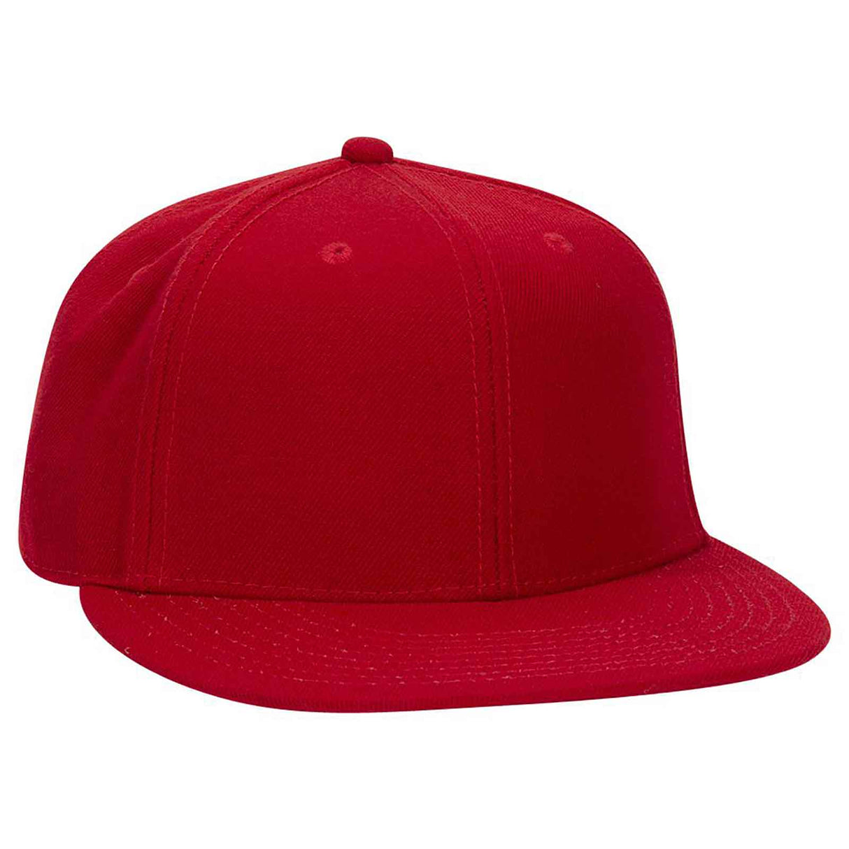 OTTO CAP® OTTO FIT® 6 Panel Pro Profile Flat Visor Baseball Cap OTTO 123-969