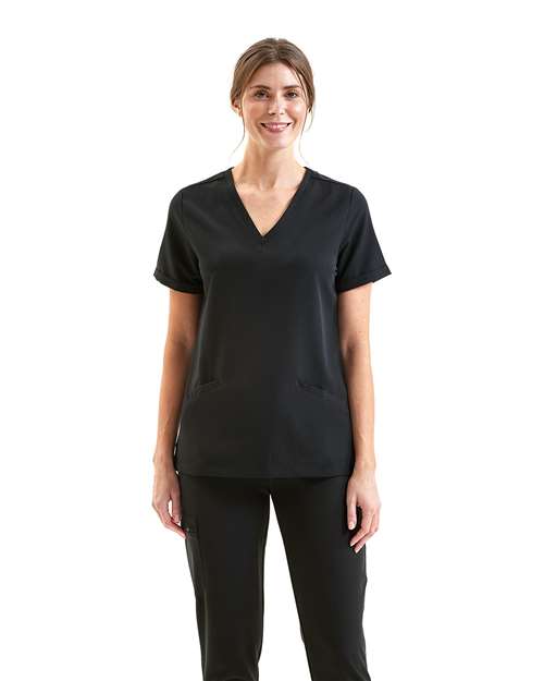 Onna Women's Invincible V-Neck Stretch Scrub Top - Onna NN310