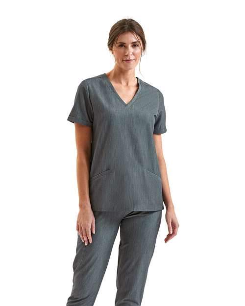 Onna Women's Invincible V-Neck Stretch Scrub Top - Onna NN310