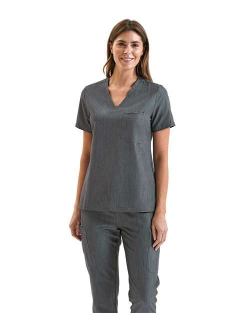 Onna Women's Limitless V-Neck Stretch Scrub Top - Onna NN300
