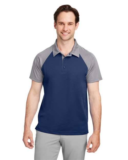 Team 365 Men's Command Snag-Protection Colorblock Polo - Team 365 TT21C