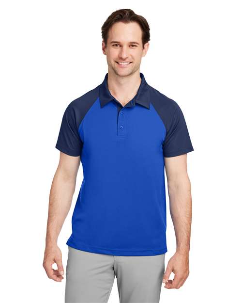 Team 365 Men's Command Snag-Protection Colorblock Polo - Team 365 TT21C