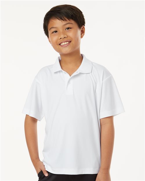 Wholesale All-Sport Performance Youth Pro-Lock Performance Polo