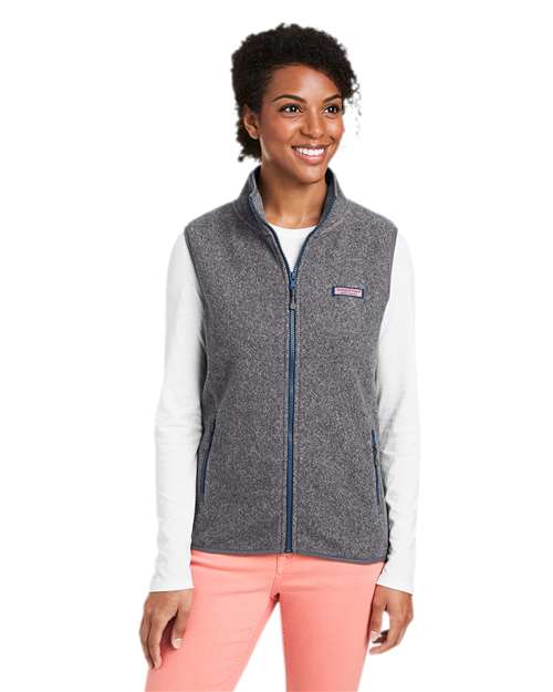 Vineyard Vines UO001412 Women's Harbor Fleece Vest