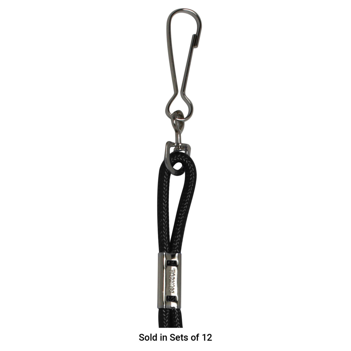 HEAVY-DUTY NYLON LANYARDS ASSORTED/POLY BAG
