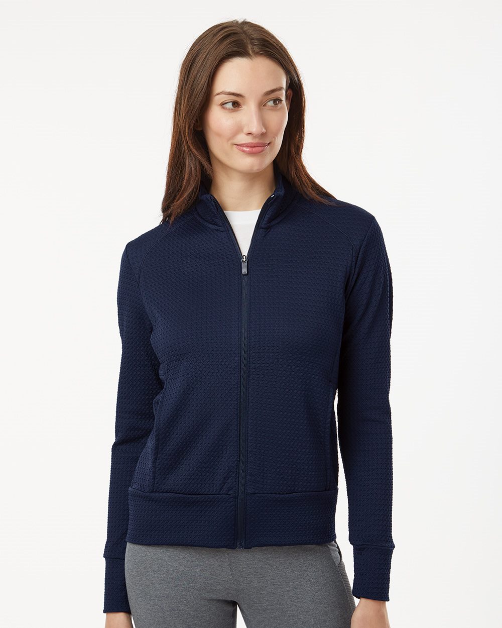 Adidas Women's Ultimate365 Textured Full-Zip Jacket - Adidas A1007