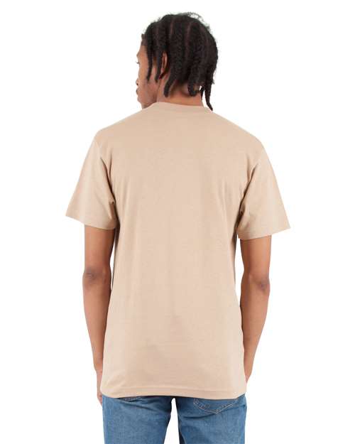 Shaka Wear Unisex V-Neck T-Shirt - Khaki - Shaka Wear SHVEE Shaka Wear Khaki S