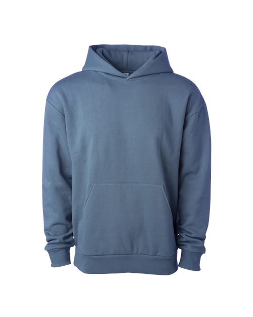 Independent Trading Co. IND330BLV Unisex Boulevard Heavyweight Hooded Sweatshirt | Wholesale Boxy Hoodie
