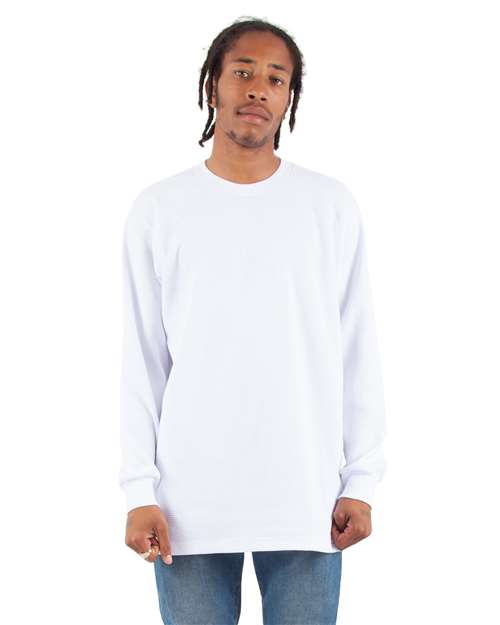 Shaka Wear Unisex Heavyweight Thermal Long Sleeve T-Shirt - Shaka Wear SHTHRM