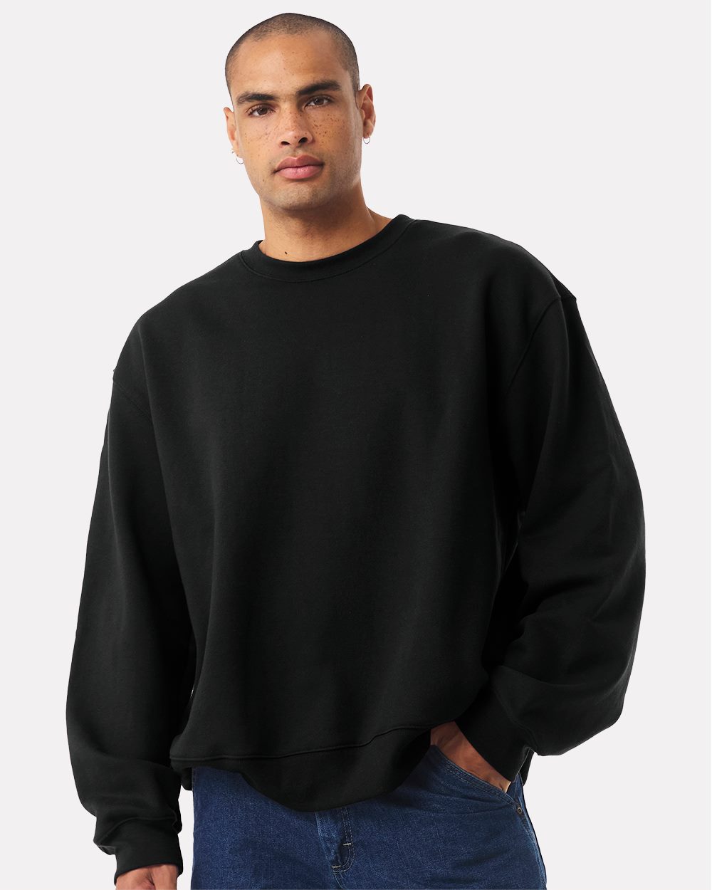 Bella + Canvas 4711 Unisex 10 oz Heavyweight Crewneck Sweatshirt