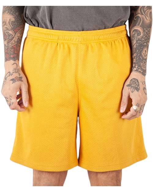 Shaka Wear Men's Mesh PE Gym Shorts - Shaka Wear SHMPS