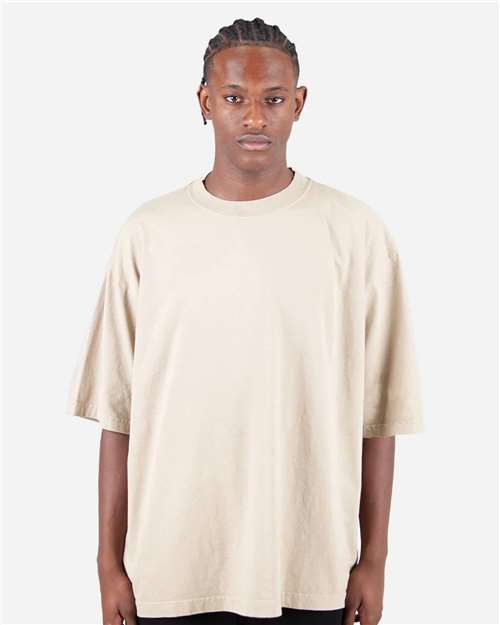 Shaka Wear Unisex Max Heavyweight Garment-Dyed Drop Shoulder T-Shirt - Shaka Wear SHGDD