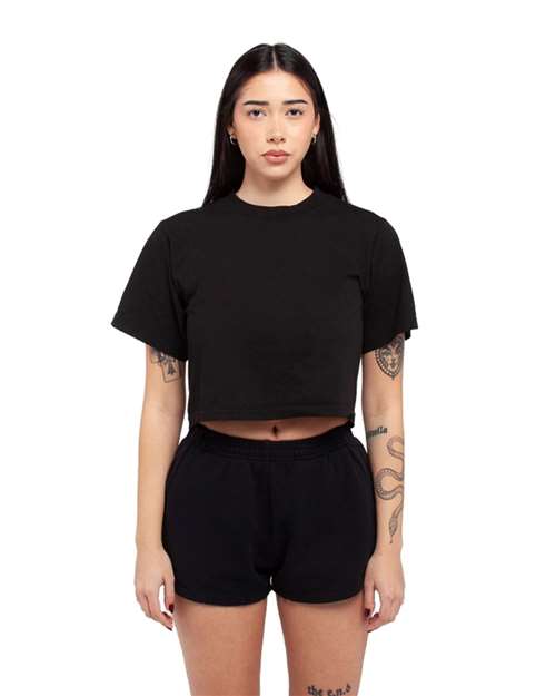 Shaka Wear Women's Garment-Dyed Crop T-Shirt - Shaka Wear SHGDC