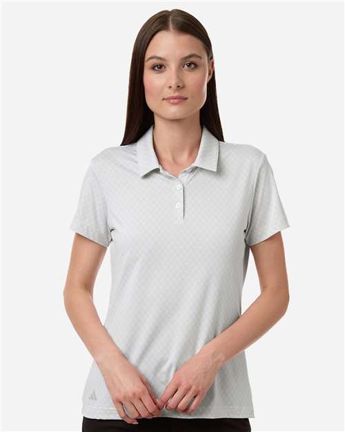 Adidas Women's 4-Way Stretch Printed Polo - Adidas A717
