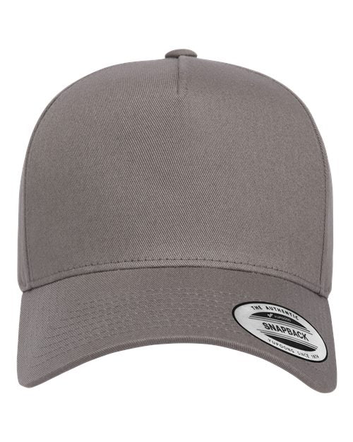 YP Classics Retro Cotton Blend Trucker Snapback Cap - Yupoong 5079