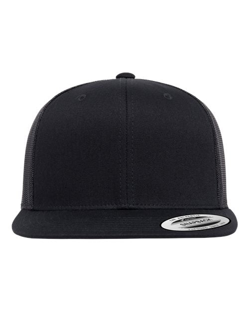 YP Classics Retro High Profile Trucker Cap - Yupoong 6609